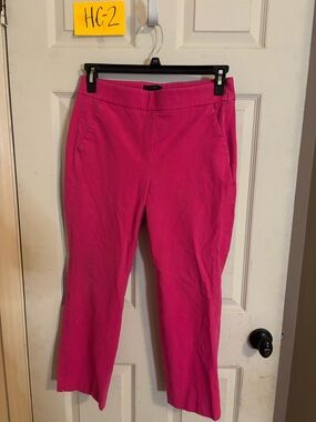 J. Crew Hot Pink Remi Dress Pants